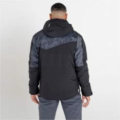 Vestes De Ski DARE 2B SUPERNOVA JKT BLACK/EBONY 22 Noir / Gris -Vêtements hiver Homme Soldes 9 104659 supernova jacket black ebony dmp500 06n 04