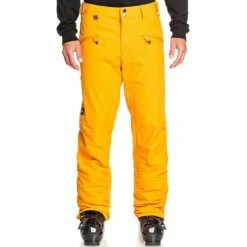 Pantalons De Ski QUIKSILVER BOUNDRY PT M SNPT BRIGHT ORANGE 22 Orange