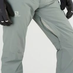 Pantalons De Ski SALOMON FORCE PANT M SEDONA SAGE 22 Gris 13 Pantalons De Ski SALOMON FORCE PANT M SEDONA SAGE 22 Gris -Vêtements hiver Homme Soldes 9 105136 force pant m sedona sage lc1583900 06