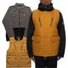 Vestes De Ski 686 M SMARTY 5-IN-1 COMPLETE JKT GOLDEN BROWN 22 Marron / Jaune / Noir -Vêtements hiver Homme Soldes 9 105154 m smarty 5 in 1 complete jkt golden brown m1w109 0050 01