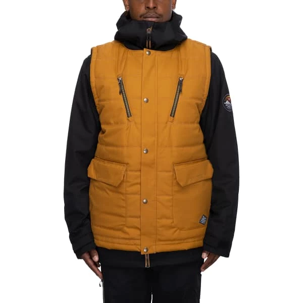 Vestes De Ski 686 M SMARTY 5-IN-1 COMPLETE JKT GOLDEN BROWN 22 Marron / Jaune / Noir 4 Vestes De Ski 686 M SMARTY 5-IN-1 COMPLETE JKT GOLDEN BROWN 22 Marron / Jaune / Noir – Image 2