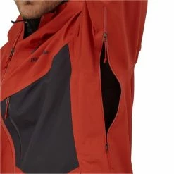 Vestes De Ski PATAGONIA M'S SNOWDRIFTER JKT HOT EMBER 22 Rouge -Vêtements hiver Homme Soldes 9 105467 30065 hte 06