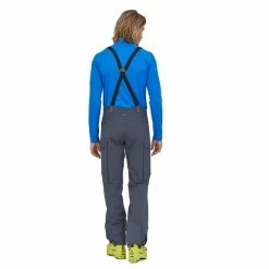 Pantalons De Ski PATAGONIA M'S SNOW GUIDE PANTS SMOLDER BLUE 22 Bleu -Vêtements hiver Homme Soldes 9 105469 30276 smdb 03