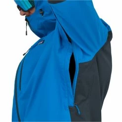 Vestes De Ski PATAGONIA M'S SNOWSHOT JKT ANDES BLUE 22 Bleu -Vêtements hiver Homme Soldes 9 105481 30942 andb 06