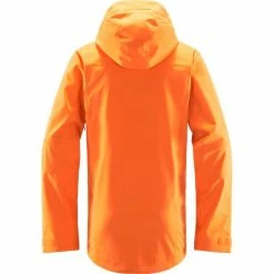 HAGLÖFS Vestes De Ski HAGLOFS TOURING INFINIUM JACKET MEN FLAME ORANGE 22 Orange -Vêtements hiver Homme Soldes 9 105944 touring infinium jacket men flame orange 605025 4n8 02