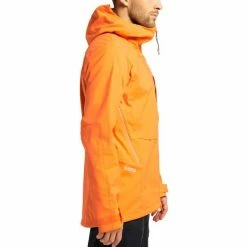HAGLÖFS Vestes De Ski HAGLOFS TOURING INFINIUM JACKET MEN FLAME ORANGE 22 Orange -Vêtements hiver Homme Soldes 9 105944 touring infinium jacket men flame orange 605025 4n8 04