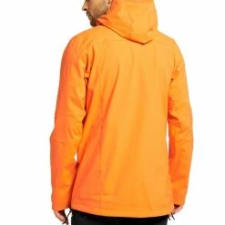 HAGLÖFS Vestes De Ski HAGLOFS TOURING INFINIUM JACKET MEN FLAME ORANGE 22 Orange -Vêtements hiver Homme Soldes 9 105944 touring infinium jacket men flame orange 605025 4n8 05