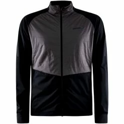 Vestes De Ski CRAFT ADV STORM JKT M BLACK-GRANITE Gris / Noir