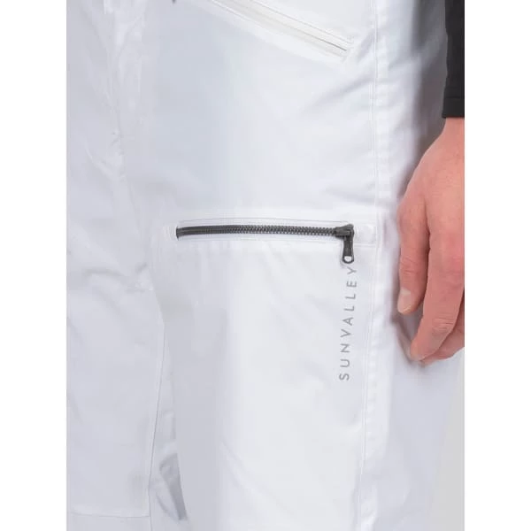 Pantalons De Ski SUN VALLEY FRAXI PANT WHITE 22 Blanc 6 Pantalons De Ski SUN VALLEY FRAXI PANT WHITE 22 Blanc – Image 4