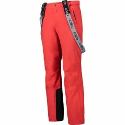 Pantalons De Ski CMP MAN SKI SALOPETTE TANGO 22 Orange -Vêtements hiver Homme Soldes 9 106555 man ski salopette tango 3w17397n c783 03