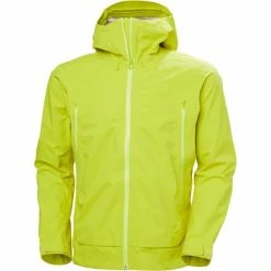 Vestes De Ski HELLY HANSEN VERGLAS INFINITY SHELL JACKET SWEET LIME 22 Jaune