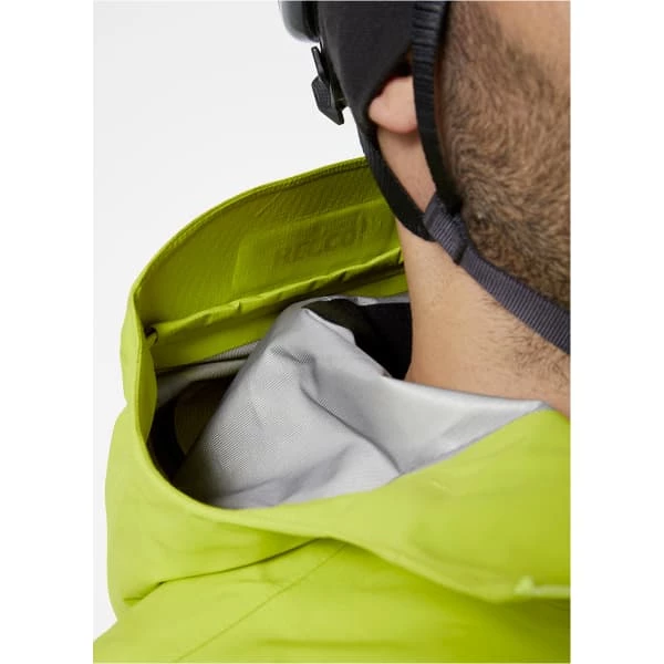 Vestes De Ski HELLY HANSEN VERGLAS INFINITY SHELL JACKET SWEET LIME 22 Jaune 8 Vestes De Ski HELLY HANSEN VERGLAS INFINITY SHELL JACKET SWEET LIME 22 Jaune – Image 6