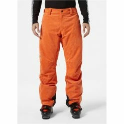Pantalons De Ski HELLY HANSEN LEGENDARY INSULATED PANT BRIGHT ORANGE 22 Orange / Noir -Vêtements hiver Homme Soldes 9 107851 legendary insulated pant bright orange 65704 227 03