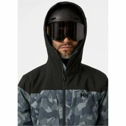 Vestes De Ski HELLY HANSEN GRAVITATION JACKET TROOPER CAMO 22 Gris / Noir -Vêtements hiver Homme Soldes 9 107853 gravitation jacket trooper camo 65743 593 05