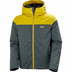 Vestes De Ski HELLY HANSEN GRAVITATION JACKET SLATE 22 Gris / Jaune