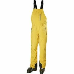 Pantalons De Ski HELLY HANSEN LEGENDARY INSULATED BIB PANT STRAW 22 Jaune / Noir