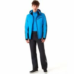 Vestes De Ski COLMAR KANDAHAR M SKI JKT BLUE PEACOCK 22 Bleu / Noir -Vêtements hiver Homme Soldes 9 109271 kandahar mens ski jacket blue peacock 1355 1vc 272 05