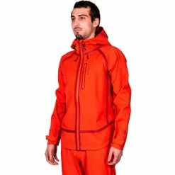 Vestes De Ski AYAQ LONAK HARDSHELL JKT M ORANGE SUNRISE 22 Orange / Rouge