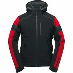Vestes De Ski CAPRANEA CHASER MEN JKT RED CHILLIES 22 Noir / Rouge