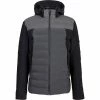 Vestes De Ski CAPRANEA TRINO MEN JKT BLACK 22 Gris / Noir -Vêtements hiver Homme Soldes 9 109954 trino men jkt black 211107 01 01