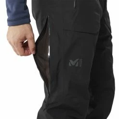 Pantalons De Ski MILLET NISEKO GTX PT M BLACK 23 Noir -Vêtements hiver Homme Soldes 9 110949 niseko gtx pt m noir miv8760 0247 03