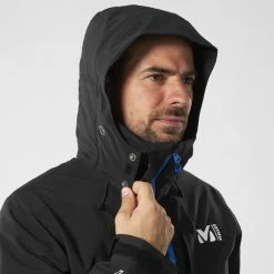 Vestes De Ski MILLET STRATTON JKT M BLACK/BLACK 23 Noir -Vêtements hiver Homme Soldes 9 110999 stratton jkt m black black miv9218 4063 05
