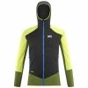 Vestes De Ski MILLET COOLIDGE HYBRID JKT M FERN/BLACK 23 Noir / Vert -Vêtements hiver Homme Soldes 9 111020 coolidge hybrid jkt m fern noir miv9239 9453 01