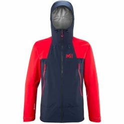 Vestes De Ski MILLET K HYBRID GTX JKT M SAPHIR/RED 23 Bleu / Rouge