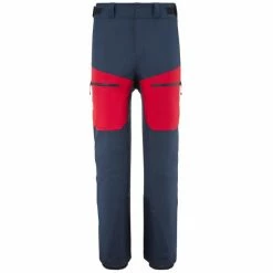 Pantalons De Ski MILLET M WHITE 3L PANT M SAPHIR/RED 22 Bleu / Rouge