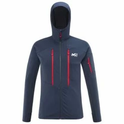 Vestes De Ski MILLET PIERRA MENT HOODIE M SAPHIR 23 Bleu