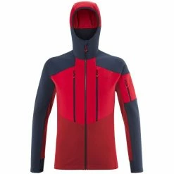 Vestes De Ski MILLET PIERRA MENT HOODIE M DEEP RED/SAPHIR 23 Bleu / Rouge