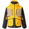 Vestes De Ski PICTURE NAIKOON JKT M YELLOW 23 Jaune / Marron / Noir -Vêtements hiver Homme Soldes 9 111266 naikoon jkt m yellow mvt391 c 01