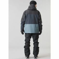 Vestes De Ski PICTURE OBJECT JKT M DARK BLUE 23 Noir / Bleu 11 Vestes De Ski PICTURE OBJECT JKT M DARK BLUE 23 Noir / Bleu -Vêtements hiver Homme Soldes 9 111271 object jkt m dark blue mvt345 e 04