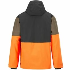 Vestes De Ski PICTURE ELFYN JKT M BLACK 23 Orange / Marron / Noir -Vêtements hiver Homme Soldes 9 111282 elfyn jkt m black mvt397 b 02