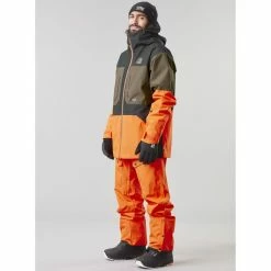 Vestes De Ski PICTURE ELFYN JKT M BLACK 23 Orange / Marron / Noir -Vêtements hiver Homme Soldes 9 111282 elfyn jkt m black mvt397 b 05