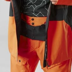 Vestes De Ski PICTURE ELFYN JKT M BLACK 23 Orange / Marron / Noir -Vêtements hiver Homme Soldes 9 111282 elfyn jkt m black mvt397 b 06