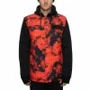 Vestes De Ski 686 MENS BEDWIN INSULATED JACKET SOLAR TIE-DYE 22 Rouge / Noir -Vêtements hiver Homme Soldes 9 111851 mens bedwin insulated jacket solar tie dye m1wlay08 0090 01