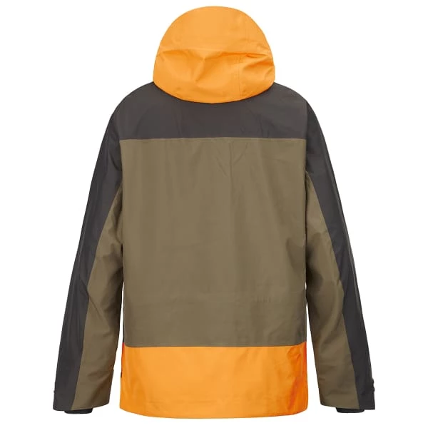 Vestes De Ski PICTURE BROADER 3L JKT DARK ARMY GREEN 23 Noir / Marron / Orange 4 Vestes De Ski PICTURE BROADER 3L JKT DARK ARMY GREEN 23 Noir / Marron / Orange – Image 2