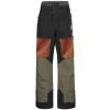 Pantalons De Ski PICTURE NAIKOON PANTS NUTZ 23 Noir / Vert / Marron -Vêtements hiver Homme Soldes 9 112789 naikoon pants nutz mpt123 b 01