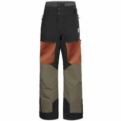 Pantalons De Ski PICTURE NAIKOON PANTS NUTZ 23 Noir / Vert / Marron