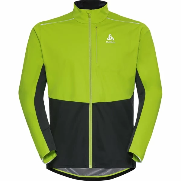 Vestes De Ski ODLO LANGNES NAUTICAL JACKET LIME GREEN/BLACK 23 Vert / Noir 3 Vestes De Ski ODLO LANGNES NAUTICAL JACKET LIME GREEN/BLACK 23 Vert / Noir