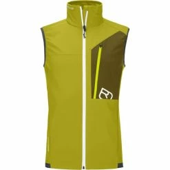 Vestes De Ski ORTOVOX BERRINO VEST M DIRTY DAISY 23 Jaune / Vert