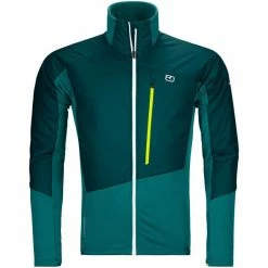 Vestes De Ski ORTOVOX WESTALPEN SWISSWOOL HYBRID JKT M DARK PACIFIC 23 Vert