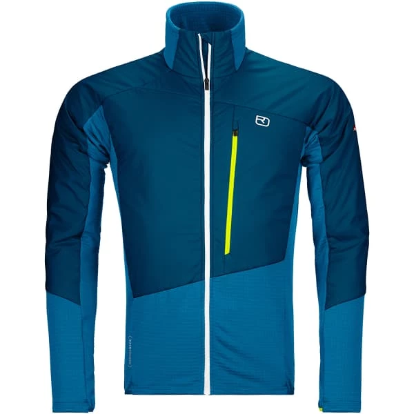 Vestes De Ski ORTOVOX WESTALPEN SWISSWOOL HYBRID JKT M PETROL BLUE 23 Bleu 3 Vestes De Ski ORTOVOX WESTALPEN SWISSWOOL HYBRID JKT M PETROL BLUE 23 Bleu
