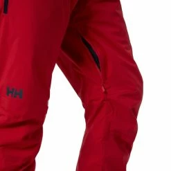 Pantalons De Ski HELLY HANSEN LEGENDARY INSULATED PANT RED 23 Rouge -Vêtements hiver Homme Soldes 9 114610 legendary insukated pant red 65704 162 06