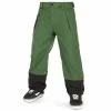 Pantalons De Ski VOLCOM LONGO GORE-TEX PANT MILITARY 23 Vert -Vêtements hiver Homme Soldes 9 115019 longo gore tex pant military g1352304 mil 01