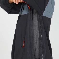 Vestes De Ski VOLCOM LONGO PULLOVER BLACK 23 Noir / Gris -Vêtements hiver Homme Soldes 9 115024 longo pullover black g0652311 blk 06