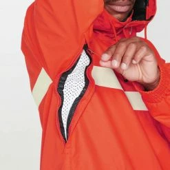 Vestes De Ski VOLCOM LONGO PULLOVER ORANGE SHOCK 23 Rouge -Vêtements hiver Homme Soldes 9 115025 longo pullover orange shock g0652311 osh 06