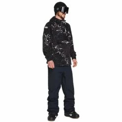 Pantalons De Ski VOLCOM L GORE-TEX PANT BLACK 23 Noir -Vêtements hiver Homme Soldes 9 115061 l gore tex pant black g1352303 blk 03