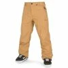Pantalons De Ski VOLCOM L GORE-TEX PANT CARAMEL 23 Marron -Vêtements hiver Homme Soldes 9 115062 l gore tex pant caramel g1352303 crl 01
